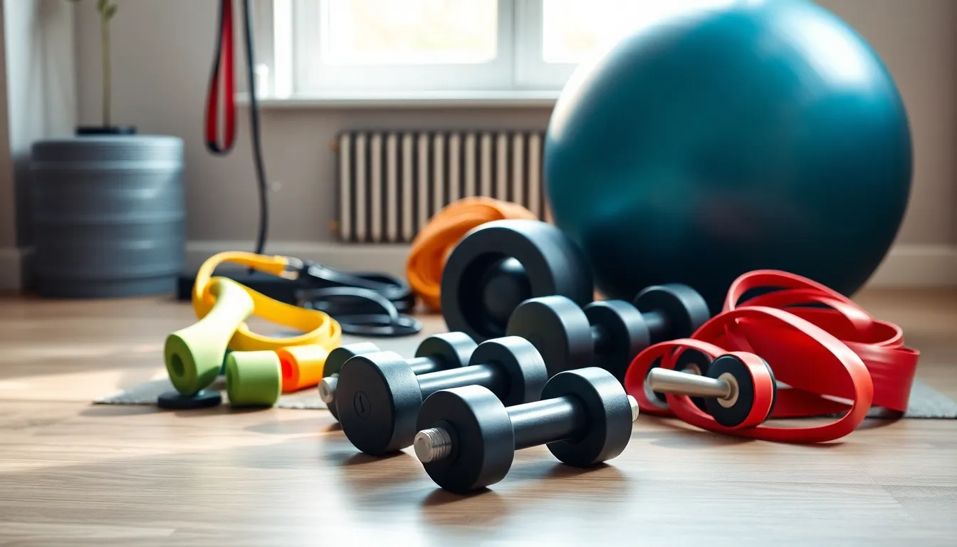 운동하는 사람의 모습