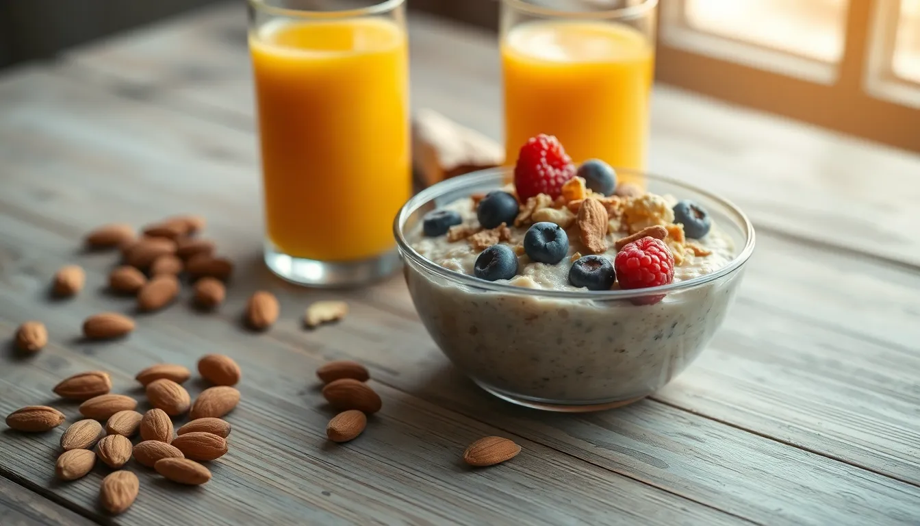 신선한 채소와 건강 식품 이미지