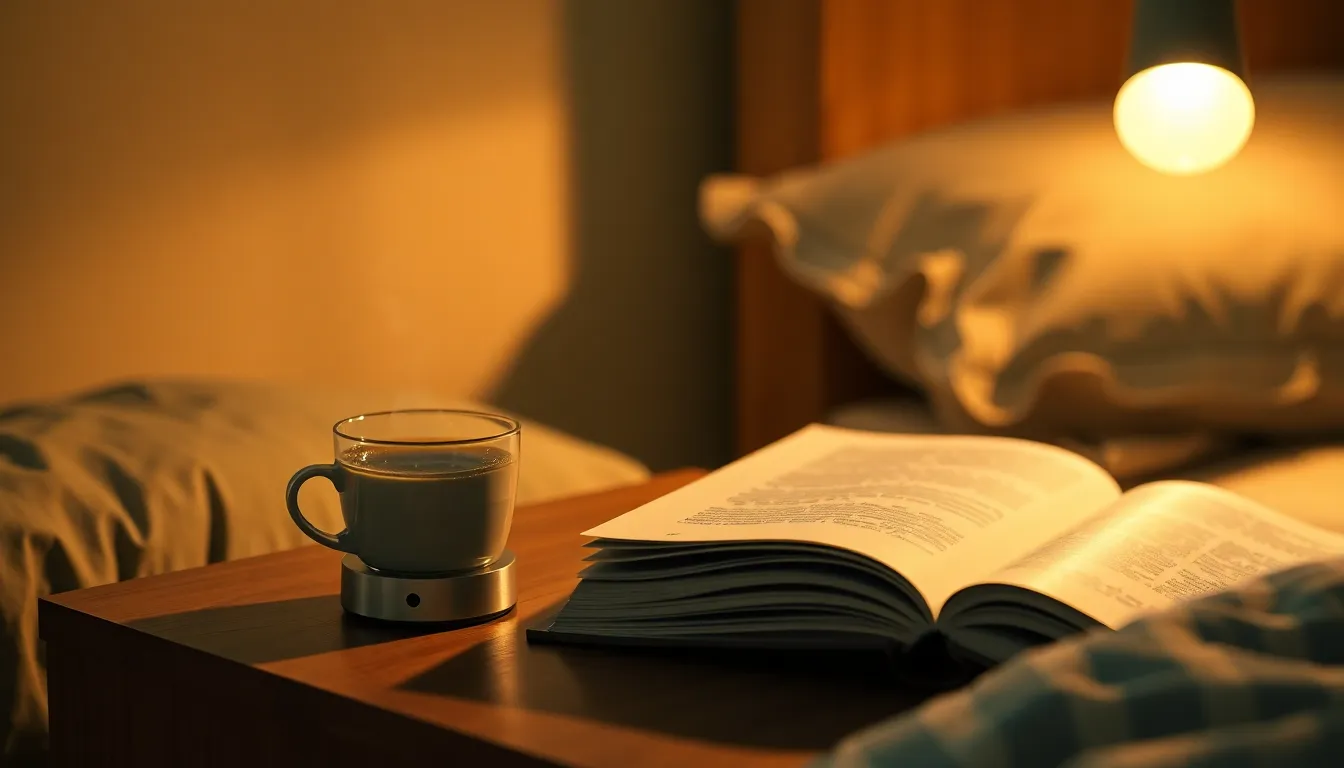 스마트 수면 기기가 작동하는 모습